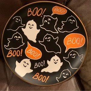 Melton Ghost Stoneware Halloween Salad Plate